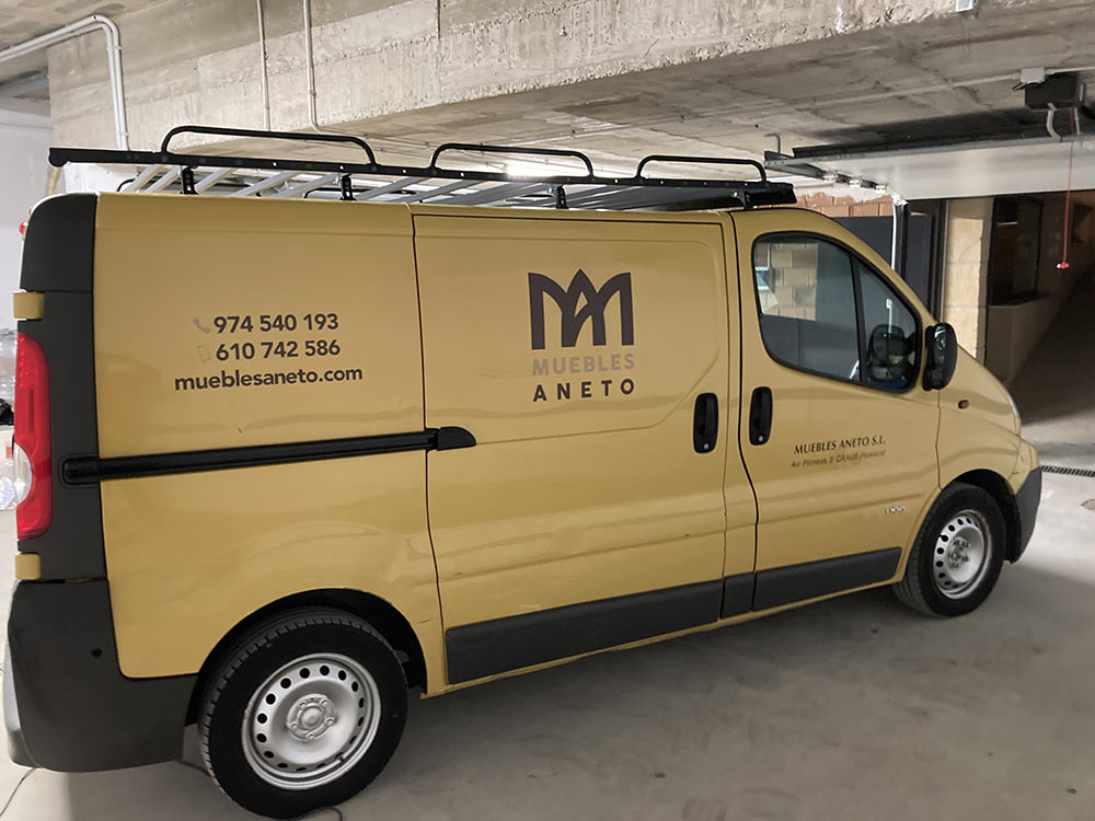 Rotulación de vehículo con vinilo